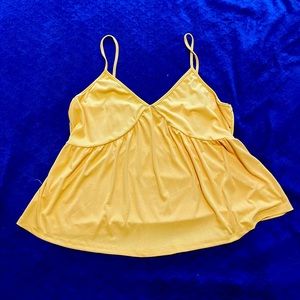 Yellow tank top